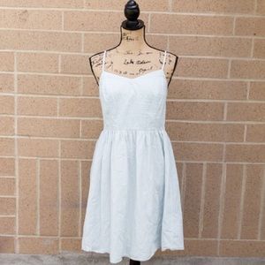 Old Navy Fit and Flare Chambray Dress. Size Large